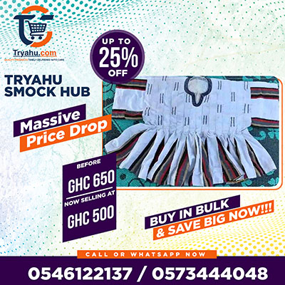Quality Ghanaian Fugu Smocks Shop Online at Tryahu